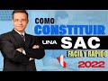 🔴Como CONSTITUIR una  SAC en PERU 2022 (FACIL y RAPIDO)💹💯| YOUDUX