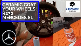 Apply Ceramic Coat NEW Vossen HF1 Wheels on Mercedes SL55 AMG (R230) by D Wray's Garage 339 views 2 years ago 4 minutes, 31 seconds