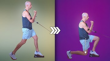 Ramp Low Cable Zercher Split Squat