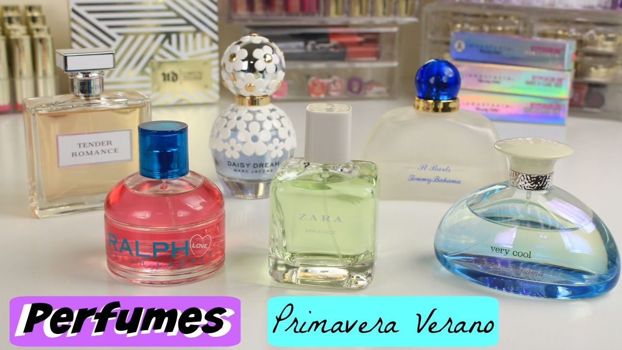 Perfumes favoritos Primavera Verano - YouTube