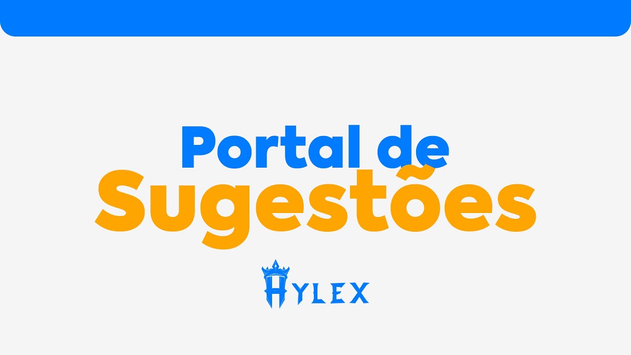 HYLEX: Novo Portal de Sugestões