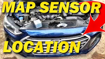 2017-2019 HYUNDAI ELANTRA KIA FORTE MANIFOLD ABSOLUTE PRESSURE SENSOR MAP SENSOR BARO LOCATION DIY