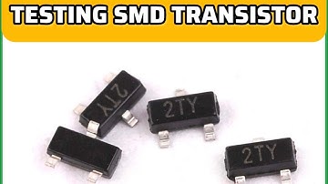 How to Test Defective SMD Transistor|Medium power Transistor using digital Multimeter Fluke 87V