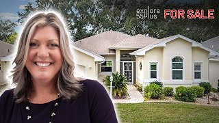Golf Course Home in 55+ Community Royal Highlands, Leesburg, Florida (House Tour)