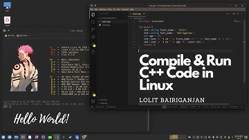 1. How to compile and run C++ files in any Linux based Os. #cpp #linux #programming #kde #coding
