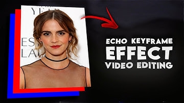 New update! Echo keyframe effect on funimate😍 | video editing tutorial