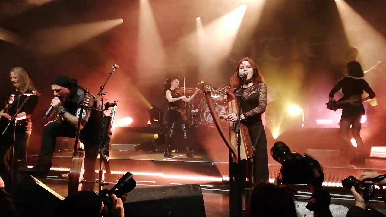 ELUVEITIE (live at ARENA VIENNA 2019-12-08) 01 Intro + Ategnatos - 02 King