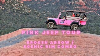 Sedona Pink Jeep Tour | Broken Arrow / Scenic Rim Combo | A Must in Sedona!