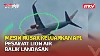 Download lagu MESIN RUSAK KELUARKAN API, PESAWAT LION AIR BALIK LANDASAN | MERAH PUTIH PERISTIWA