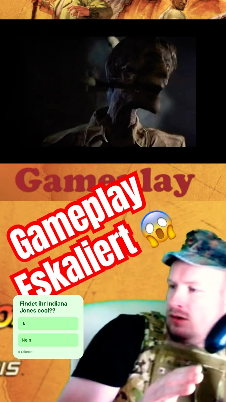 Indiana Jones völlige Eskalation