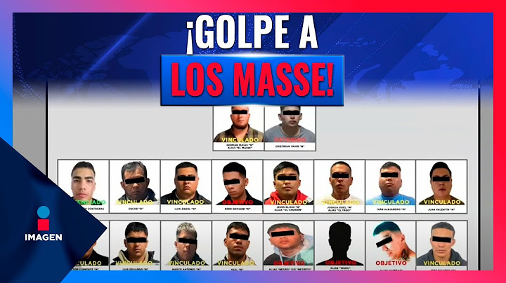 Detienen a 14 del grupo de Los Masse, dedicado al robo de vehículos con violencia | Francisco Zea