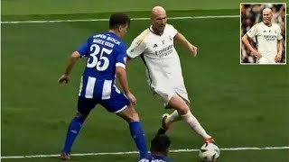 Zidane Cooking at 51 at Real Madrid Legends vs FC Porto Legends Charity Match