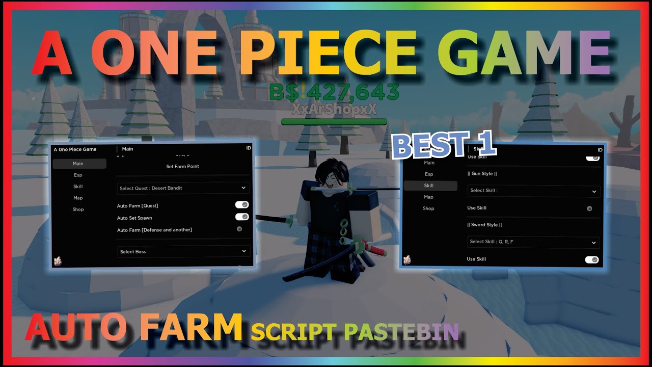 A 0ne Piece Game Script Pastebin 2022 – ScriptPastebin
