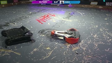 War?HARD! vs Caldera - 3lb Robot Combat