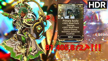 The Primary Acuity Mod is INSANITY on the Paris Prime | WarFrame 1999 Updates