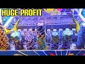 $62,000.00 PROFIT HIGH STAKES COIN PUSHER $20,000 Buy In! (broke my record)