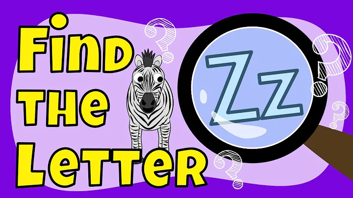 Alphabet Games | Find the Letter Z