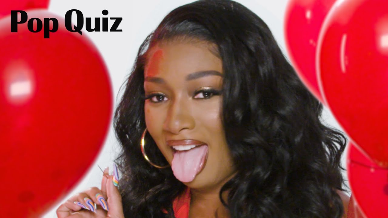 Megan Thee Stallion Tells All In A Savage Game Of Pop Quiz | Marie Claire