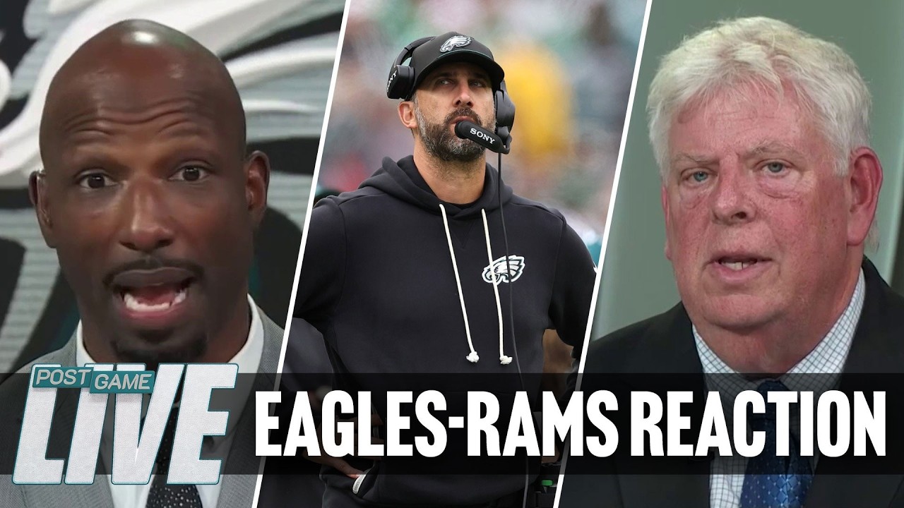 Eagles blow late lead vs Rams instant reaction | Eagles Postgame Live