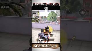 1vs4 clutch 🔥SCARFALL2.0#silenthunter