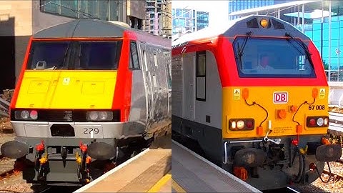 Transport for Wales Class 67 / Mk4 set at Cardiff Central on The Premier Service - 08/06/21