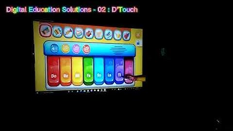 D’Touch   Touchable Solutions for Projector Display