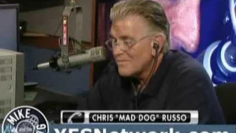 An emotional Chris Russo calls Mike Francesa