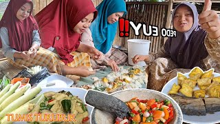 MENU NASI LIWET KALI INI BIKIN PEDO EUY!! Tumis Turubuk, Ikan Asin, Tahu \u0026 Sambel | AUTO GAGAL DIET!