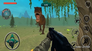 Real Dino Hunter Fps Shooter 2021 Android Ios Gameplay | Dinosaur Planet Gaming Part - 14