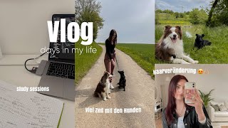 VLOG: Zu Besuch in der Heimat, Lernstress & neue Haarfarbe | Days in my life by Kim Jaro 1,412 views 11 months ago 7 minutes, 46 seconds