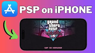 How To Play PlayStation (PSP) Games  On iPhone