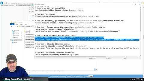 Chocolatey in the Organisation - Install Chocolatey Without Network Access