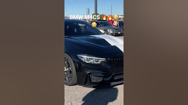 BMW M4CS 🔥🔥😳