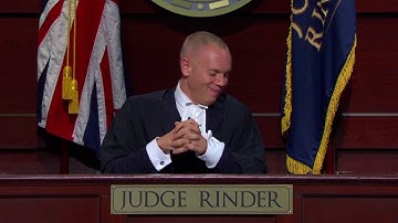 Defendant Does the Birdy Song! | Judge Rinder