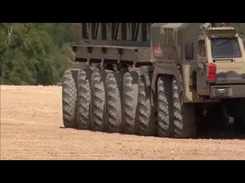 Russian KAMAZ -7850 (16x16) New Heavy Chassis For ICBM Systems.