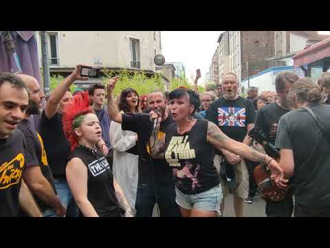 Les Phacos "Pas De Voyous Dans Mon Bar" (Trotskids Cover) -  Les Tonneaux  - Montreuil 21/06/2023.