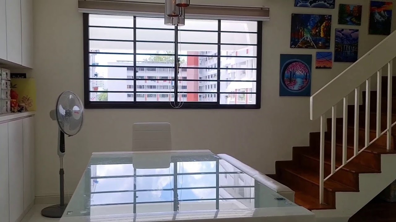 Blk 548 Jurong West Street 42 Executive Maisonette - YouTube