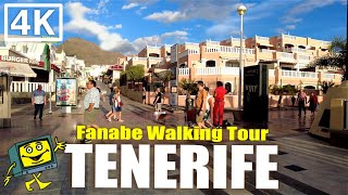 TENERIFE Fanabe - Costa Adeje - 4K Walking Tour