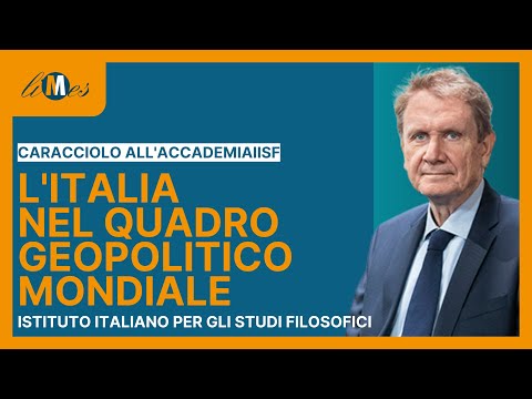 Video L'Italia nel quadro geopolitico mondiale - Caracciolo all'istituto Italiano per gli Studi Filosofici