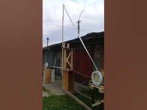 Ручная электростанция на 500 ватт нагрузки - YouTube