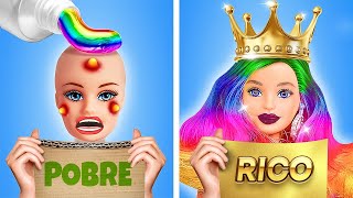 ¡RICO vs POBRE! Magnífica transformación de la muñeca. Ahora se convertirá en su favorito