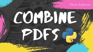 Append / Merge PDFs Python