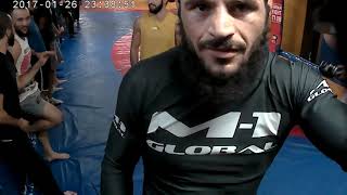 MMA FIGHTER - Raul Tutarauli - Daily Traning - MMA Guram Fight Club