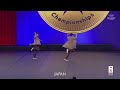 2023 icu worlds 2023 hip hop doubles  team japan