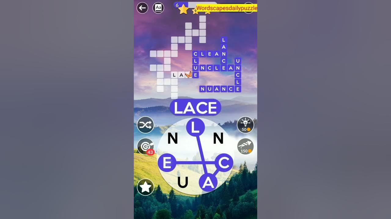 WORDSCAPES Daily Puzzle March 8, 2022 YouTube