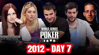 World Series of Poker Main Event 2012 - Day 7 with Greg Merson, Gaelle Baumann & Elisabeth Hille