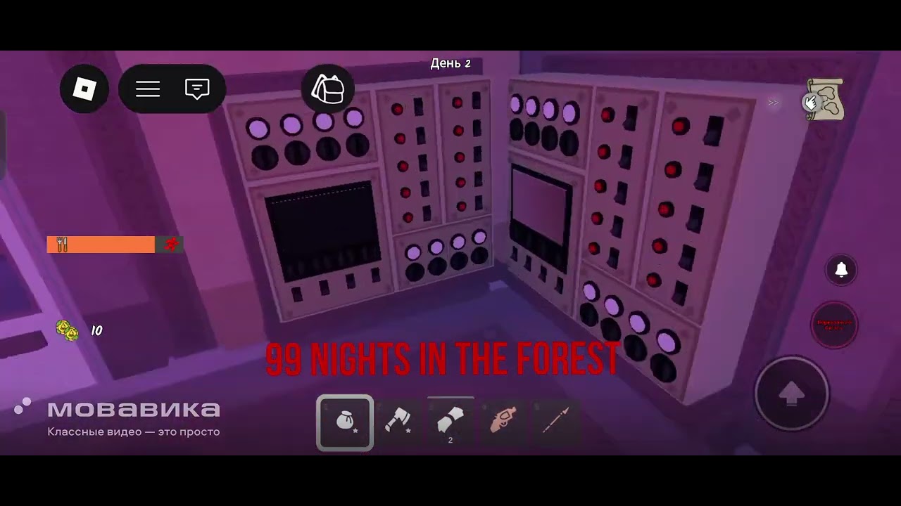 Infection with the virus 99 nights in the forest