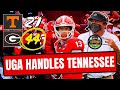 UGA Beats Tennessee - Rapid Reaction (Late Kick Cut)