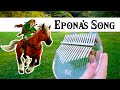 Eponas song  the legend of zelda ocarina of time  kalimba cover with easy tabs