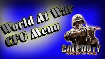 My waw CFG menu